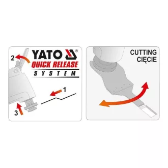 YATO Pílový kotúč pre multifunkčný stroj 10 mm bimetal