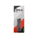 YATO Kožená piercingová sada 4 diely 2-5 mm