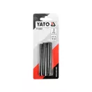 YATO Kožený piercingový set 3 diely 6-10 mm