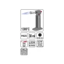 YATO Plynový horák piezo 1300°C 30 ml bután