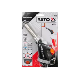 YATO Plynová horáková pištoľ piezo 1,28kW 1600°C