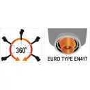 YATO Spájkovacia lampa piezo 1,7 kW