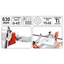 YATO Rezačka obkladačky 630 mm 1 dráhová