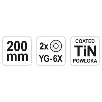 YATO Kliešte na rezanie dlaždíc 200 mm