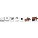 YATO Rezač laminátových podláh 340 x 16 mm
