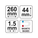 YATO Profilová šablona 260 mm