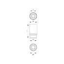 YATO nástrčný kľúč dlhý 3/8" 6 mm CrV