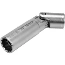 YATO Kľúč na sviečky s kĺbovým nástavcom 3/8" 14 mm / 88 mm CrV
