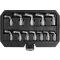 YATO súprava nástrčných kľúčov Phillips 12-dielna 3/8" 8-19 mm CrV