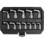 YATO súprava nástrčných kľúčov Phillips 12-dielna 3/8" 8-19 mm CrV