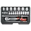 Sada nástrčných kľúčov YATO 22 kusov 3/8" 6-22 mm CrV