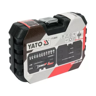   Sada nástrčných kľúčov YATO 29 kusov 1/4" drážky