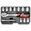 YATO sada nástrčných kľúčov 12 dielov 1/2" 10-24 mm CrV
