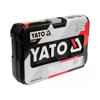   YATO sada nástrčných kľúčov 12 dielov 1/2" 10-24 mm CrV