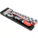 Sada nástrčných kľúčov YATO 12 kusov 3/8" 10-24 mm CrV
