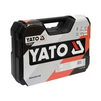   Sada nástrčných kľúčov YATO 25 kusov 1/2" 10-32 mm CrV