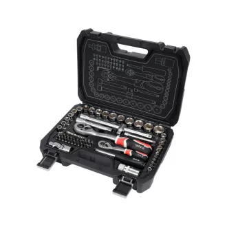   Sada nástrčných kľúčov YATO 72 kusov 1/4", 1/2" CrV