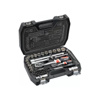   Sada nástrčných kľúčov YATO 72 kusov 1/4", 1/2" CrV