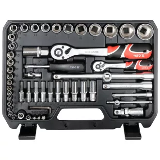   Sada nástrčných kľúčov YATO 93 kusov 1/4" 1/2"