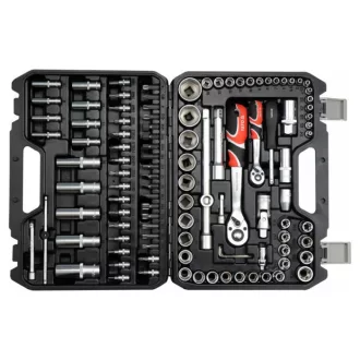   Sada nástrčných kľúčov YATO 108 kusov 1/4", 1/2" CrV