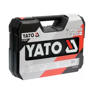   Sada nástrčných kľúčov YATO 108 kusov 1/4", 1/2" CrV