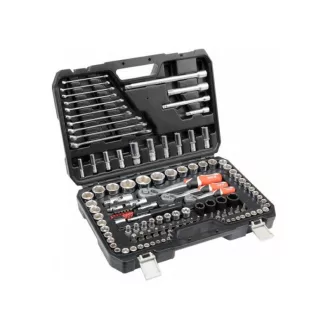   Sada nástrčných kľúčov YATO 120 kusov 1/4", 3/8", 1/2" CrV