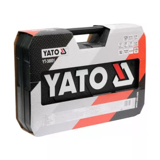   Sada nástrčných kľúčov YATO 120 kusov 1/4", 3/8", 1/2" CrV
