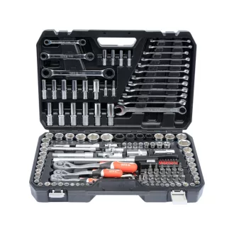   Sada nástrčných kľúčov YATO 150 kusov 1/4", 3/8", 1/2" CrV