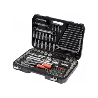   Sada nástrčných kľúčov YATO 150 kusov 1/4", 3/8", 1/2" CrV