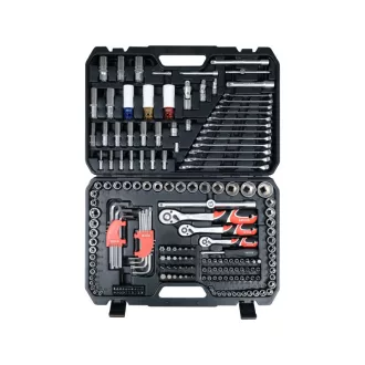   Sada nástrčných kľúčov YATO 198 kusov 1/4" 3/8" 1/2"