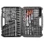 Sada nástrčných kľúčov YATO 128 kusov 1/4", 3/8", 1/2" CrV