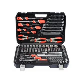   Sada náradia YATO 129 dielov 1/4", 3/8", 1/2" CrV CrMo