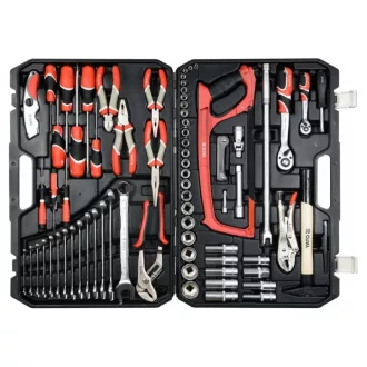 Sada náradia YATO 79 kusov 1/4", 1/2" CrV CrMo