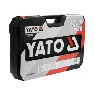 Sada náradia YATO 79 kusov 1/4", 1/2" CrV CrMo