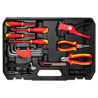   YATO Izolovaná sada náradia pre elektrikárov 68 kusov 1/4" 1000 V CrV