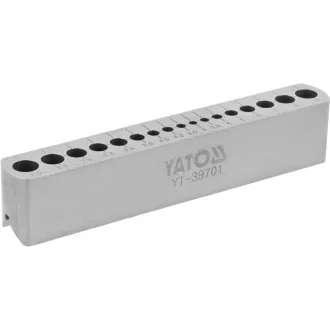 YATO Vertikálna vŕtacia šablóna 3-9,5 mm