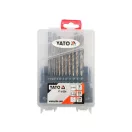 YATO Súprava vŕtačiek do dreva 19 kusov 1-10 mm HSS Co
