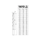 YATO Súprava súpravových vrtákov 25 dielna 1-13 mm HSS Co