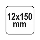 YATO Drevená vŕtačka 12 x 97/150 mm