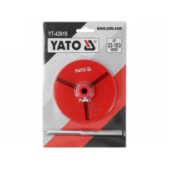 YATO Pozicionér pre vrták na dieru 22 - 103 mm