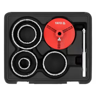 YATO Sada vrtákov na dieru Carbide 33 - 83 mm