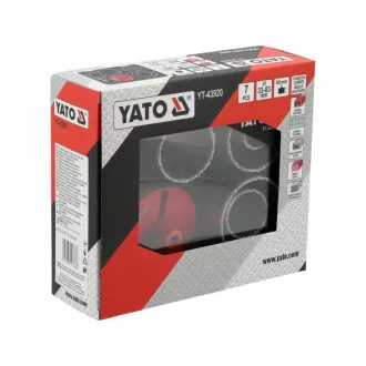 YATO Sada vrtákov na dieru Carbide 33 - 83 mm
