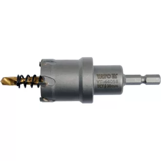 YATO Vykrojovací vrták 30 mm TCT s bitovým upevnením