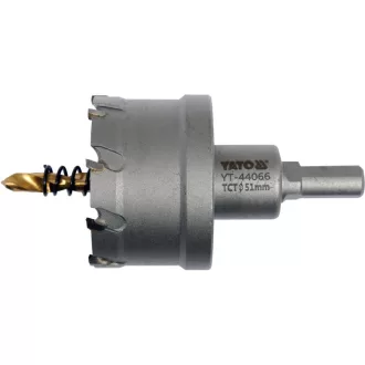 YATO Kruhový rezák 51 mm TCT s bitovým držiakom