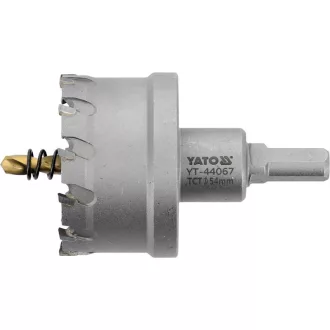   YATO Kruhový výsekový nástroj 54 mm TCT s bitovým upínaním