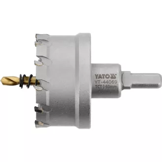 YATO Výsekový nástroj 60 mm TCT s bitovým držiakom