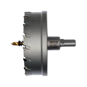 YATO Kotúč na výrez kruhov 102 mm TCT s držiakom
