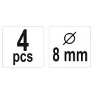 YATO značkovač na hmoždinky 8 mm (4 ks)