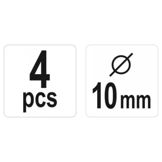 YATO značkovač na hmoždinky 10 mm (4 ks)