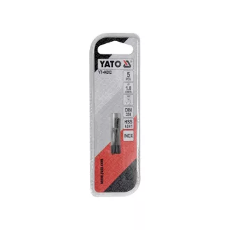   YATO Šnekový vrták 1,0 x 34/11 mm nerez HSS Premium (5 ks)
